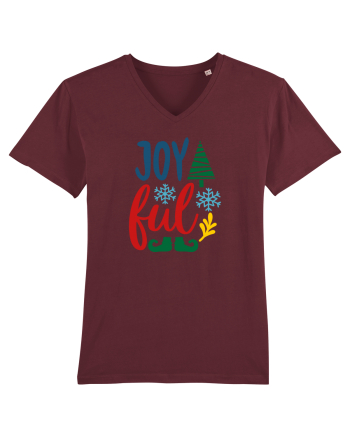 Joyful Feet Green Burgundy