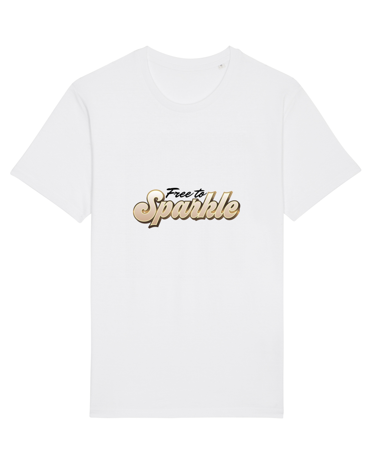 Tricou mânecă scurtă Unisex Rocker White