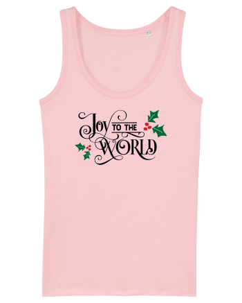 Joy to the World 2 Cotton Pink