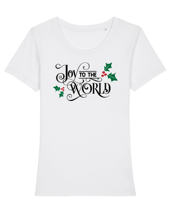 Joy to the World 2 White