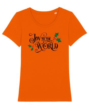 Joy to the World 2 Bright Orange