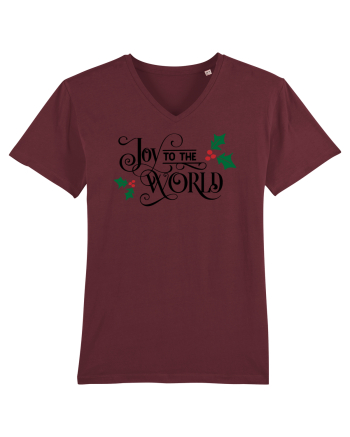 Joy to the World 2 Burgundy