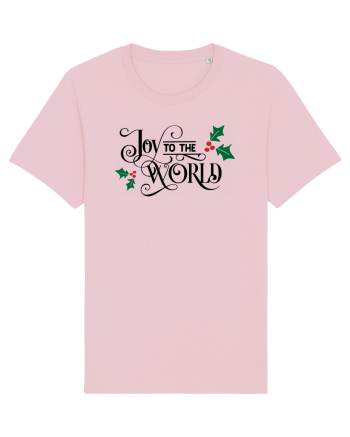 Joy to the World 2 Cotton Pink