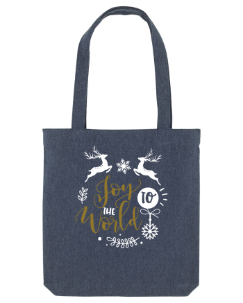 Joy to the World Black and Gold Midnight Blue