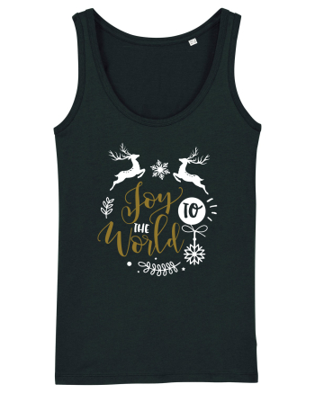 Joy to the World Black and Gold Black