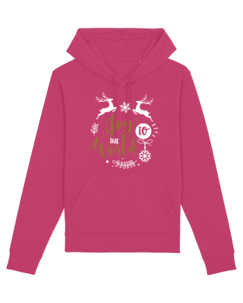 Joy to the World Black and Gold Raspberry