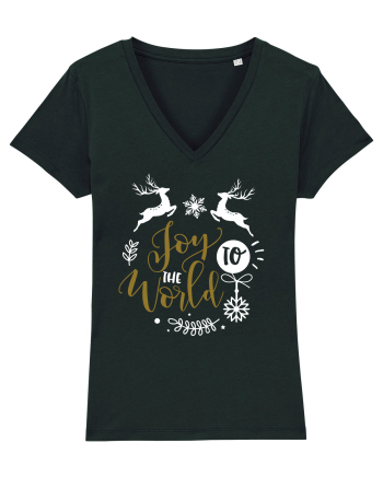 Joy to the World Black and Gold Black