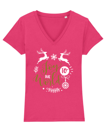 Joy to the World Black and Gold Raspberry