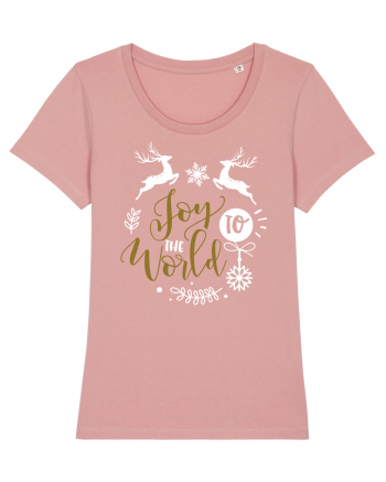 Joy to the World Black and Gold Canyon Pink