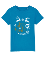 Joy to the World Black and Gold Tricou mânecă scurtă  Copii Mini Creator