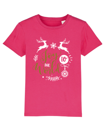 Joy to the World Black and Gold Raspberry