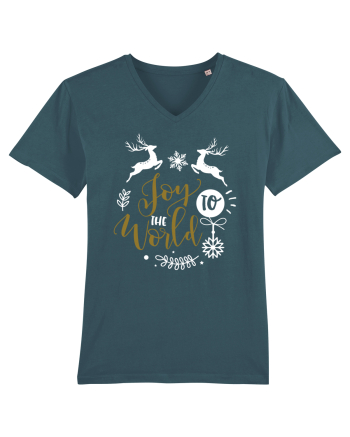 Joy to the World Black and Gold Stargazer