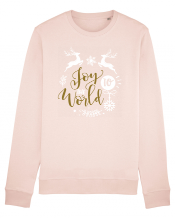Joy to the World Black and Gold Candy Pink