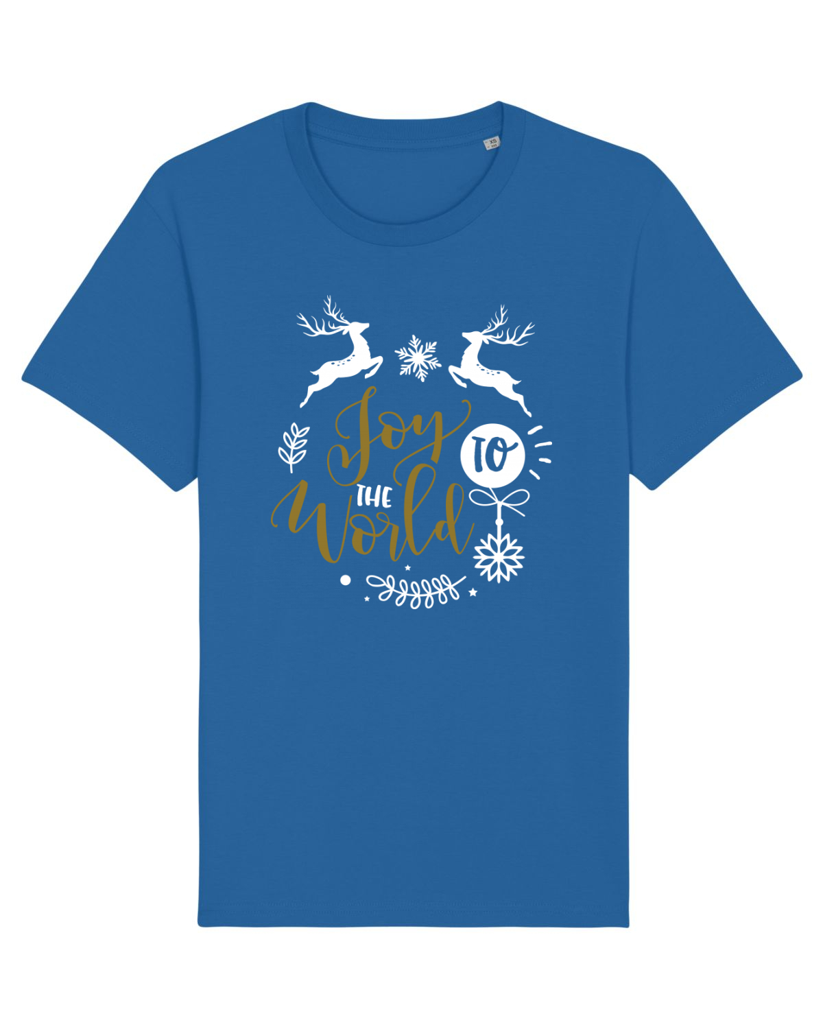 Tricou mânecă scurtă Unisex Rocker Royal Blue