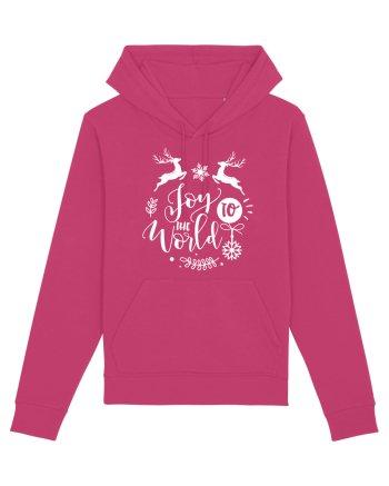 Joy to the World White 2 Raspberry