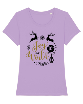 Joy to the World Gold Lavender Dawn