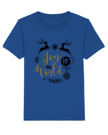 Joy to the World Gold Majorelle Blue