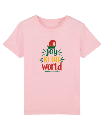 Joy to the World Elf Hat Cotton Pink