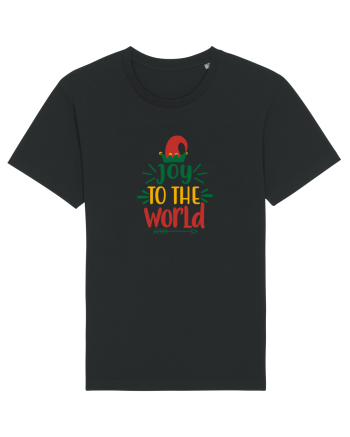 Joy to the World Elf Hat Black