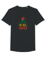 Joy to the World Elf Hat Tricou mânecă scurtă guler larg Bărbat Skater