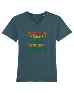 Kiss me now Xmas Tricou mânecă scurtă guler V Bărbat Presenter
