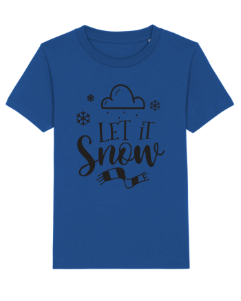 Let it Snow Black Majorelle Blue
