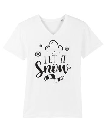 Let it Snow Black White