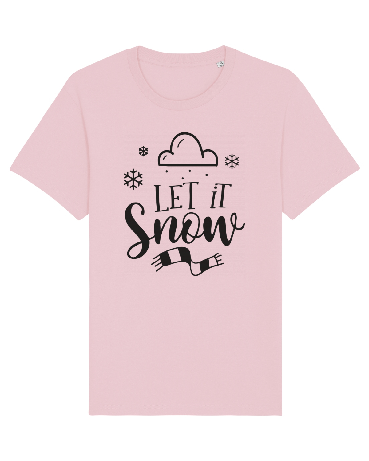 Tricou mânecă scurtă Unisex Rocker Cotton Pink
