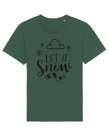 Let it Snow Black Bottle Green
