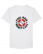 Pool Hair Tricou mânecă scurtă guler larg Bărbat Skater