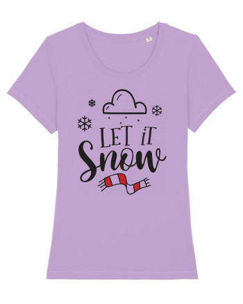 Let it Snow Red Lavender Dawn