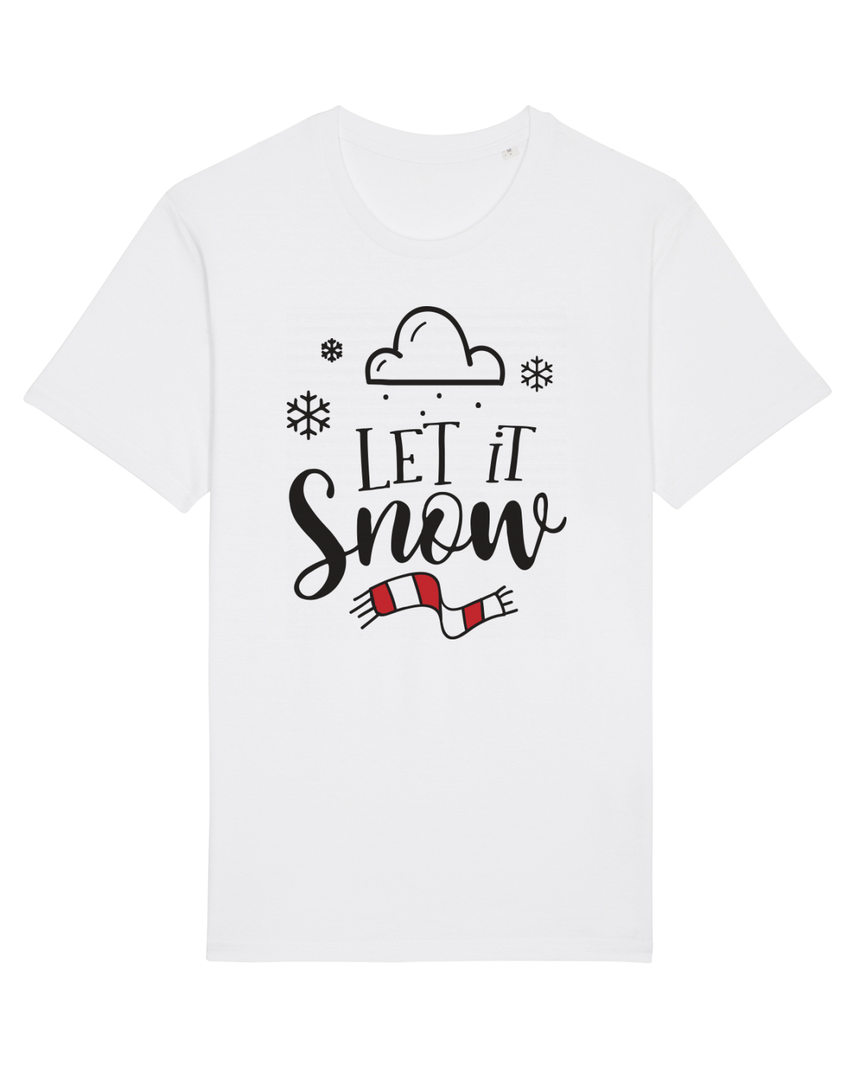 Tricou mânecă scurtă Unisex Rocker White