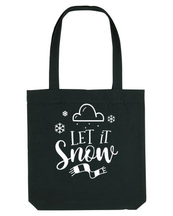 Let it Snow White Black