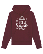 Let it Snow White Hanorac Unisex Drummer