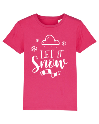 Let it Snow White Raspberry