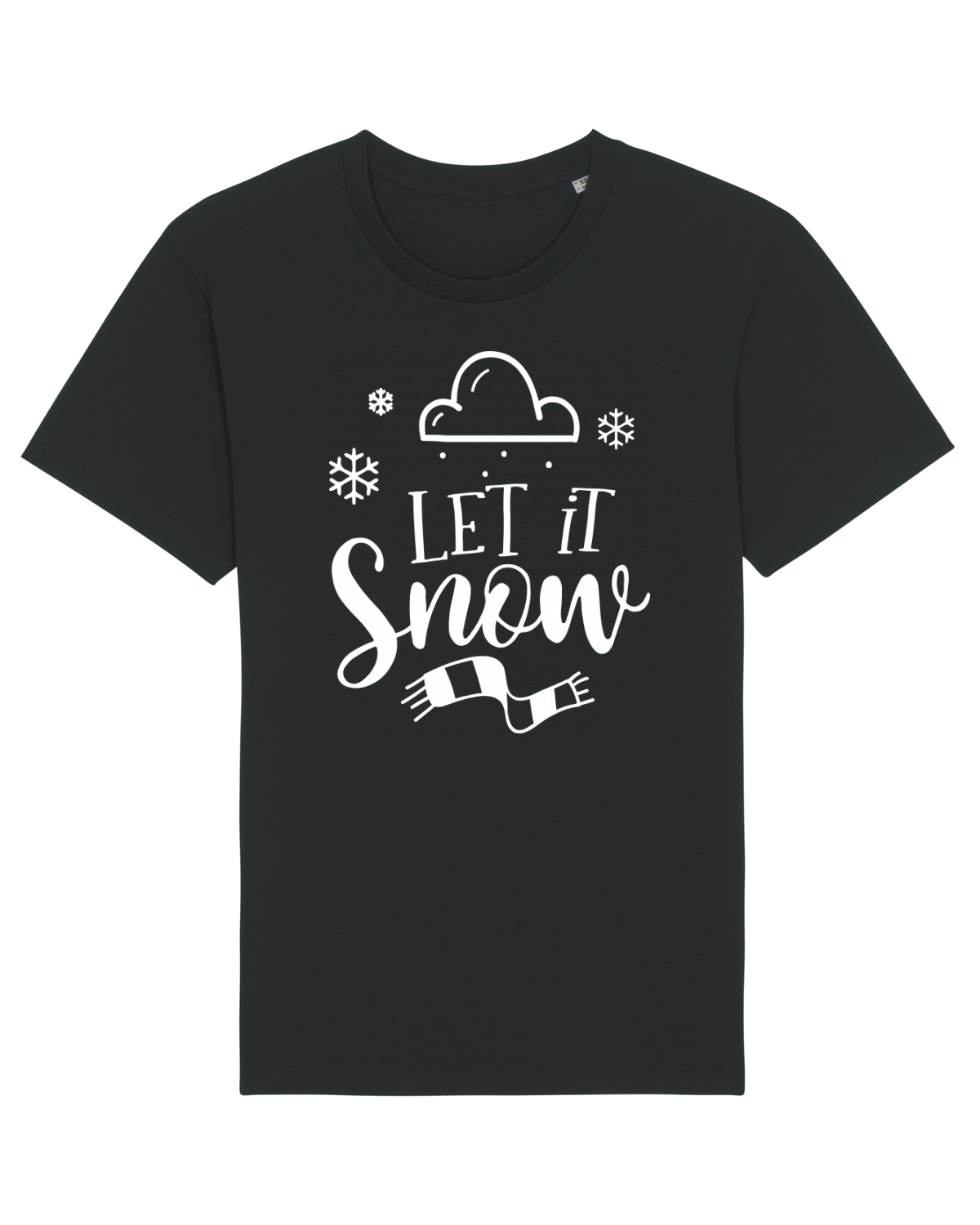 Tricou mânecă scurtă Unisex Rocker Black