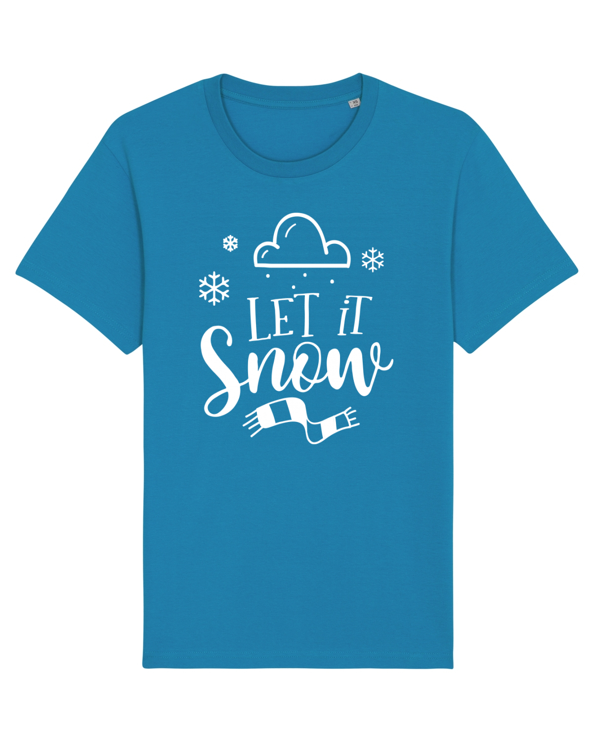 Tricou mânecă scurtă Unisex Rocker Azur