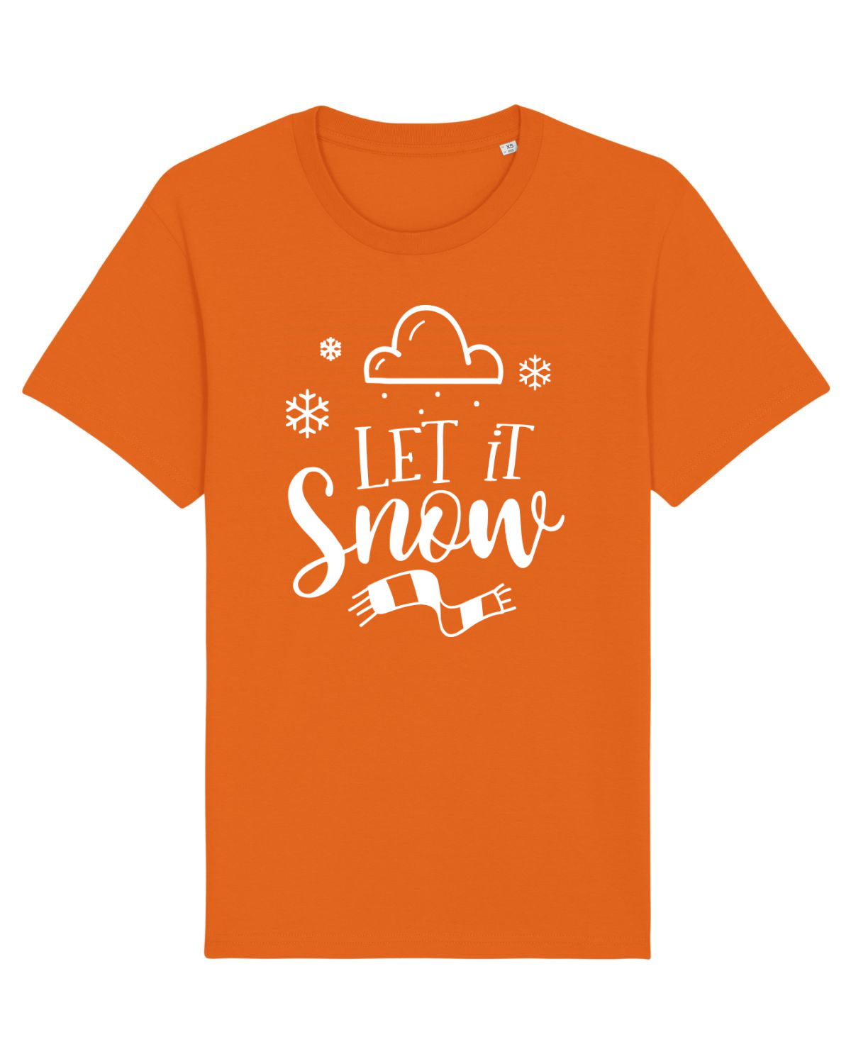 Tricou mânecă scurtă Unisex Rocker Bright Orange