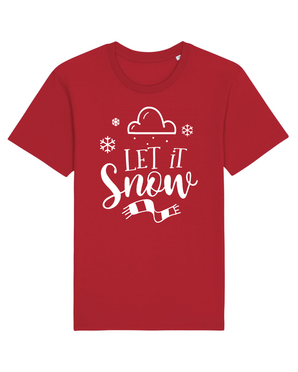 Tricou mânecă scurtă Unisex Rocker Red