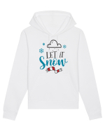 Let it Snow Blue Hanorac Unisex Drummer