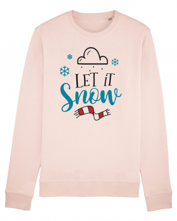 Let it Snow Blue Candy Pink