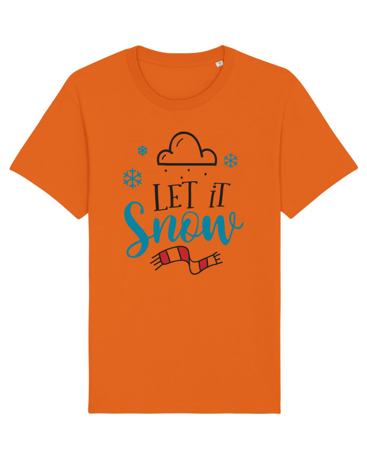 Tricou mânecă scurtă Unisex Rocker Bright Orange
