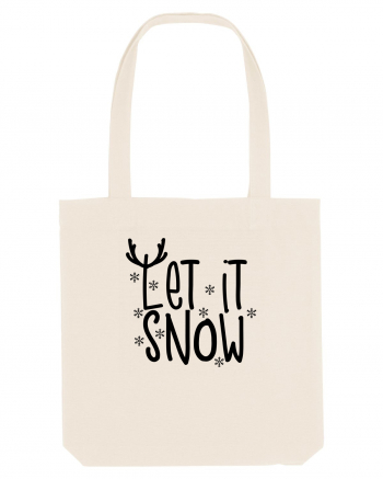Let it Snow Reindeer Natural