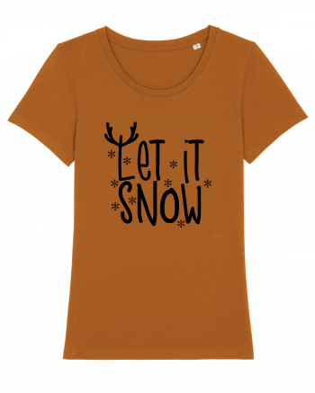 Let it Snow Reindeer Roasted Orange