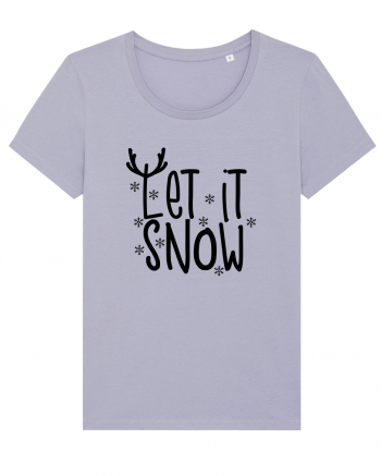 Let it Snow Reindeer Lavender