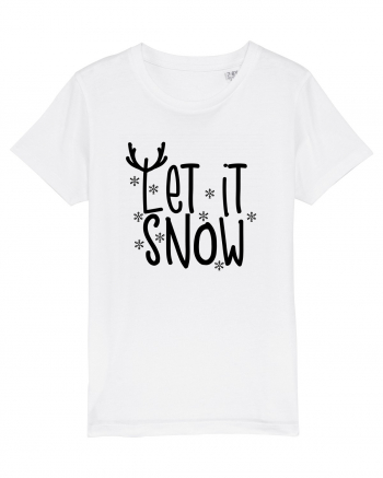 Let it Snow Reindeer White