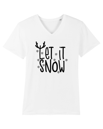 Let it Snow Reindeer White