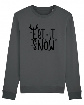Let it Snow Reindeer Anthracite