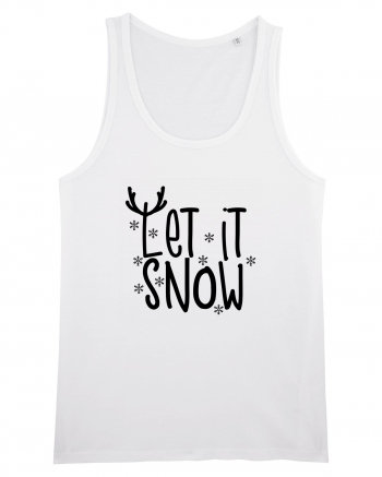 Let it Snow Reindeer White