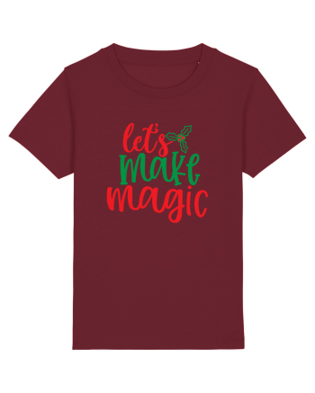 lets make Magic Xmas Burgundy